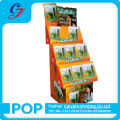Personal care medicine cardboard corrugated master carton display stand